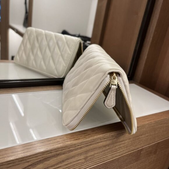 COACH MEDIUM ID ZIP WALLET WITH QUILTING CZ339 IMCHK - Picture 7 of 10